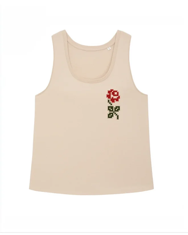 Růža - dámské tílko