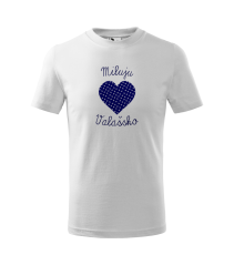 Dětské triko Miluju Valašsko